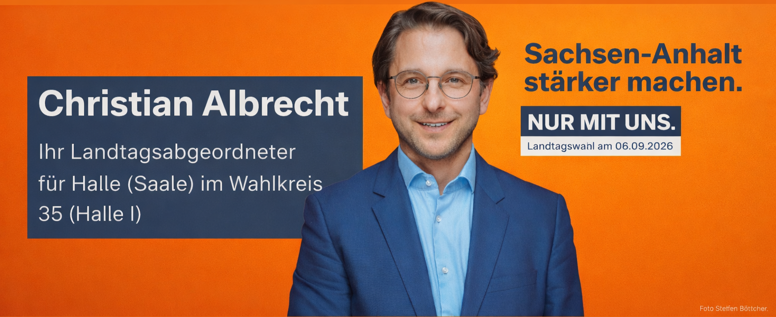 Foto des Landtagesabgeordneten Christian Albrecht